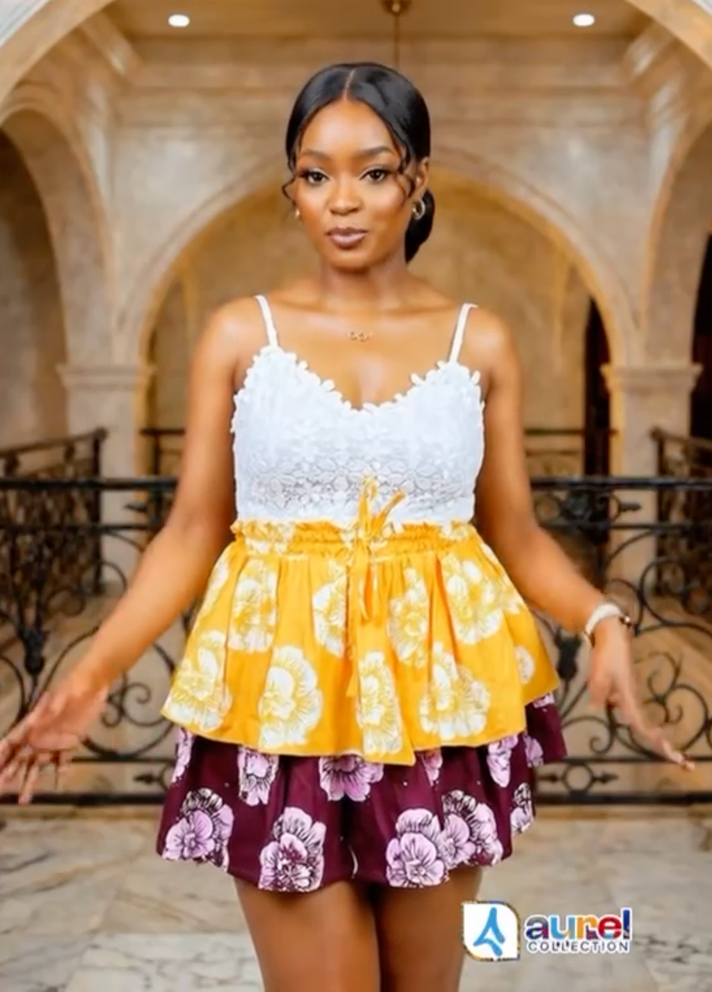 Flora layered skirt, different patterns available