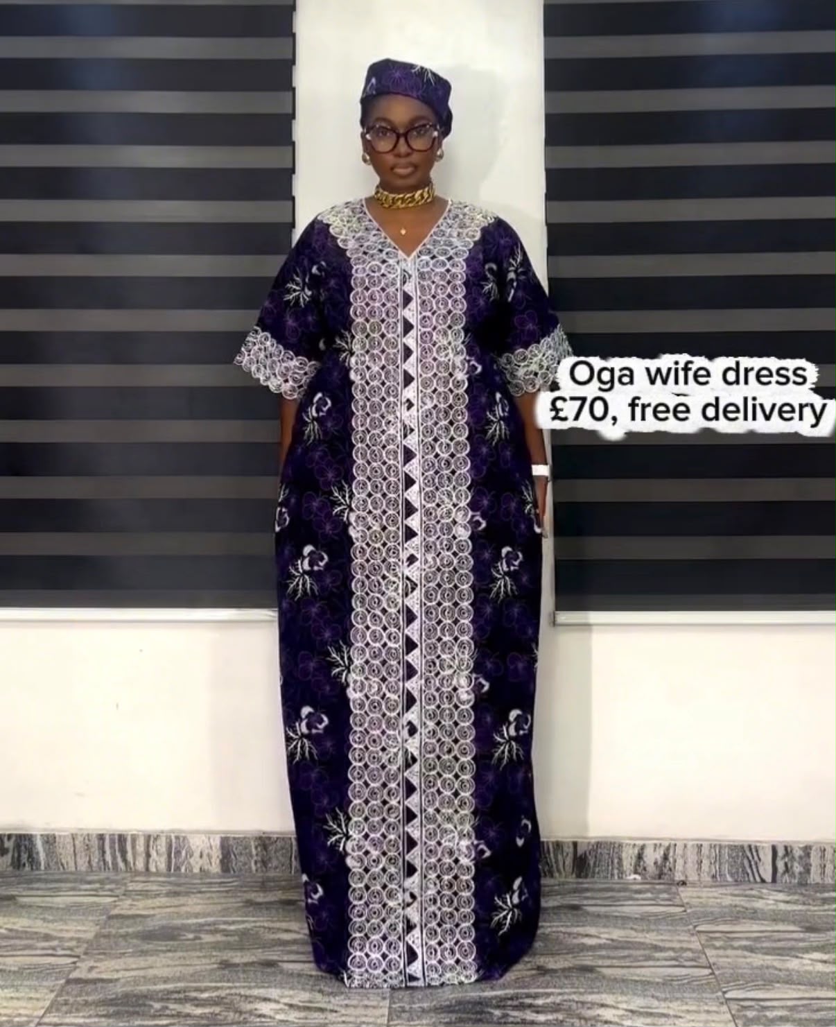 Oga Wife Dress | Elegant Women's Ready-to-Wear Occasion Dress