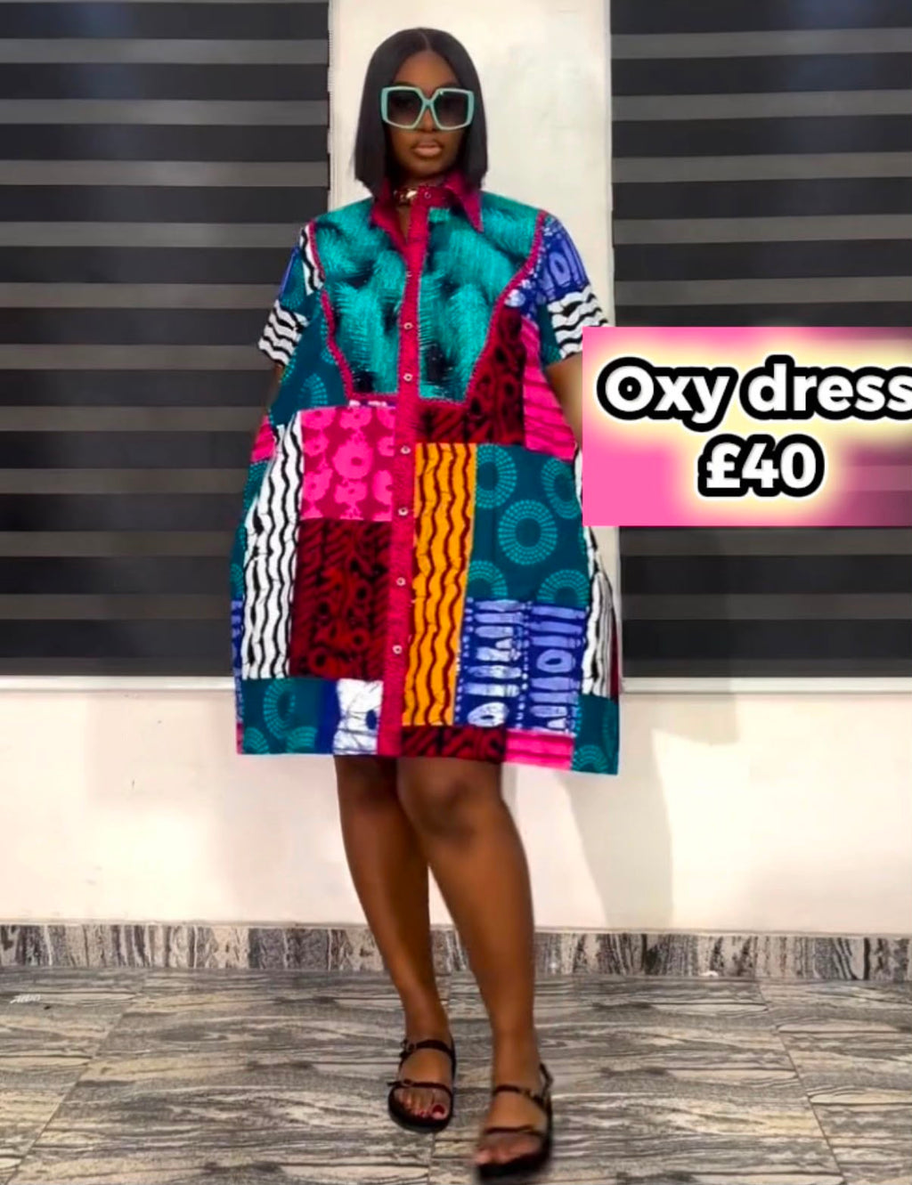 OXY Shirt Dress | 100% High-Grade Cotton Women's Shirt Dress
