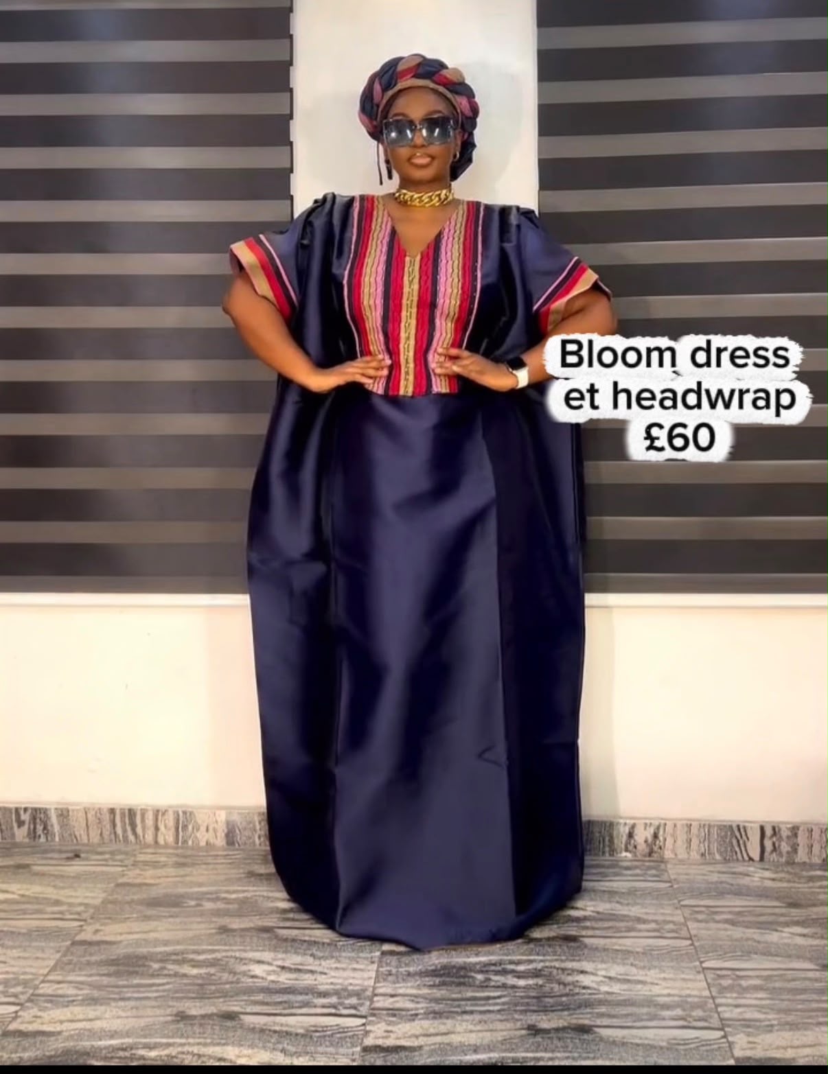 Bloom Dress with Cap | Elegant Women's Ready-to-Wear Occasion Dress